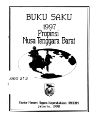 Buku Saku 1997 Propinsi Nusa Tenggara Barat