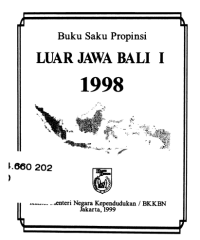BUKU SAKU PROPINSI LUAR JAWA BALI I 1998