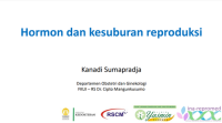 Hormon dan Kesuburan Reproduksi
