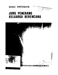 Buku Petunjuk Juru Penerang Keluarga Berencana