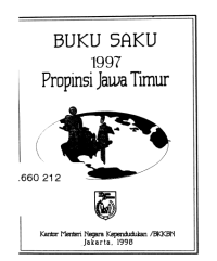 Buku Saku  1997  Propinsi  Jawa  Timur