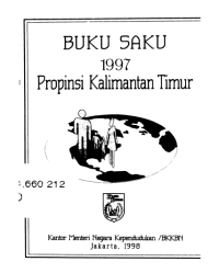 Buku Saku  1997  Propinsi  Kalimantan  Timur