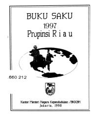 Buku Saku  1997  Propinsi  Riau