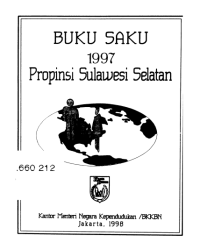 Buku Saku  1997  Propinsi  Sulawesi Selatan