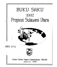 Buku Saku  1997  Propinsi  Sulawesi  Utara