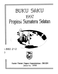 Buku Saku  1997  Propinsi  Sumatera  Selatan