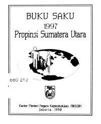 Buku Saku 1997 Propinsi Sumatera Utara