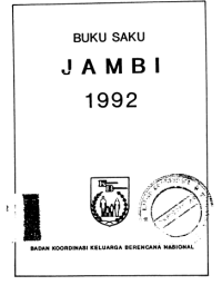 BUKU SAKU JAMBI 1992