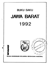 BUKU SAKU JAWA BARAT 1992