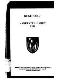 Buku Saku Kabupaten Garut 1994