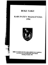 Buku Saku Kabupaten Majalengka 1994