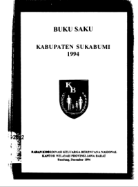 Buku Saku Kabupaten Sukabumi 1994