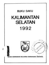 BUKU SAKU KALIMANTAN SELATAN 1992