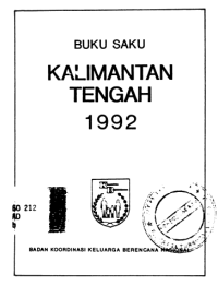 BUKU SAKU KALIMANTAN TENGAH 1992