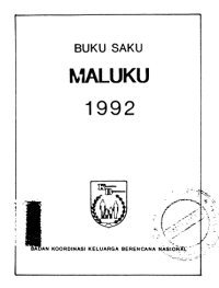 BUKU SAKU MALUKU 1992