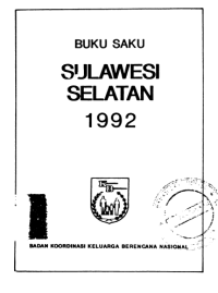 BUKU SAKU SULAWESI SELATAN 1992