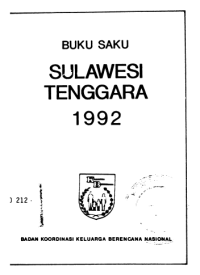 BUKU SAKU SULAWESI TENGGARA 1992