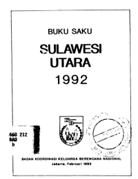 BUKU SAKU SULAWESI UTARA 1992