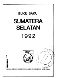 BUKU SAKU SUMATERA SELATAN 1992