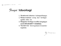 Fungsi Ideologi