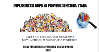 IMPLEMENTASI GDPK di PROVINSI SUMATERA UTARA