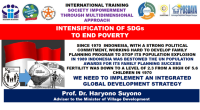 INTENSIFICATION OF SDGs TO END POVERTY