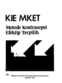 KIE MKET Metode Kontrasepsi Efektip Terpilih