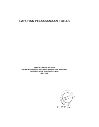 Laporan Pelaksanaan Tugas