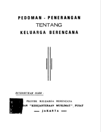 Pedoman Penerangan Tentang Keluarga Berencana