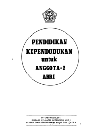 Pendidikan kependudukan untuk Angota-2 ABRI