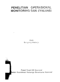 Penelitian Operasional Monitoring dan Evaluasi