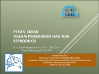 Peran BKKBN dalam Pemenuhan Hak-Hak Reproduksi