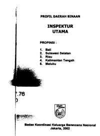 Profil Daerah Binaan Inspektur Utama