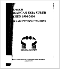 Proyeksi Pasangan Usia Subur Tahun 1990-2000 Per Kabupaten/Kotamadya